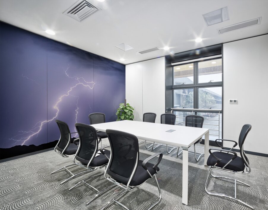 Arizona McDowell Mountains Electrical Discharge Wall Printing