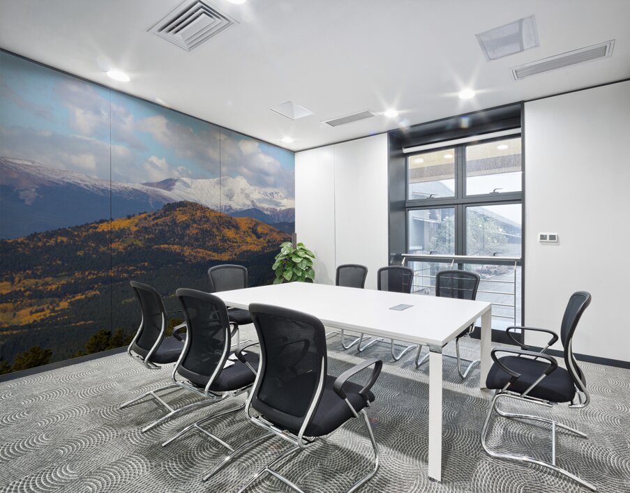 Rocky Mountain High Autumn View Wall Printing