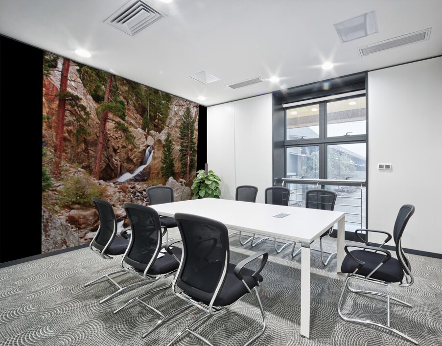 Boulder Falls Cascade Colorado Limited Edition Wall Printing