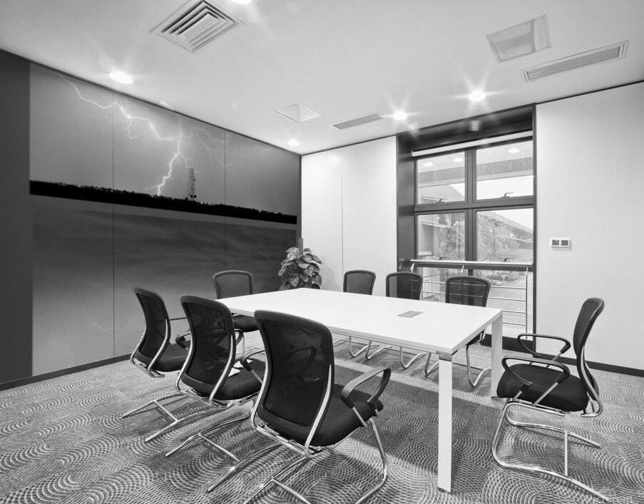 Lightning Strikes 4 Image Vertical Progressio Wall Printing