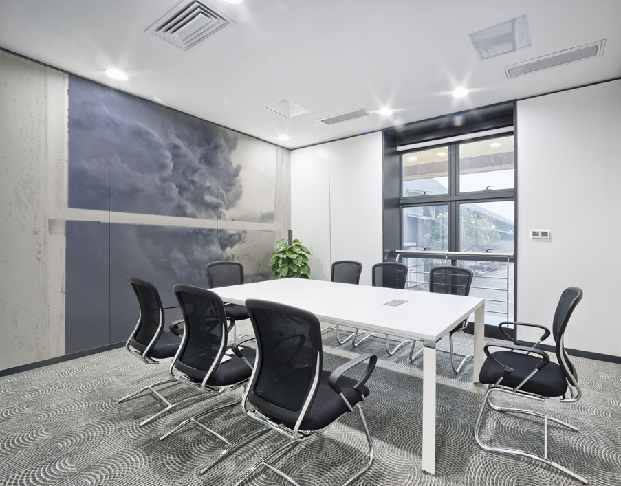 Western Storm Farmhouse Window View Wall Printing