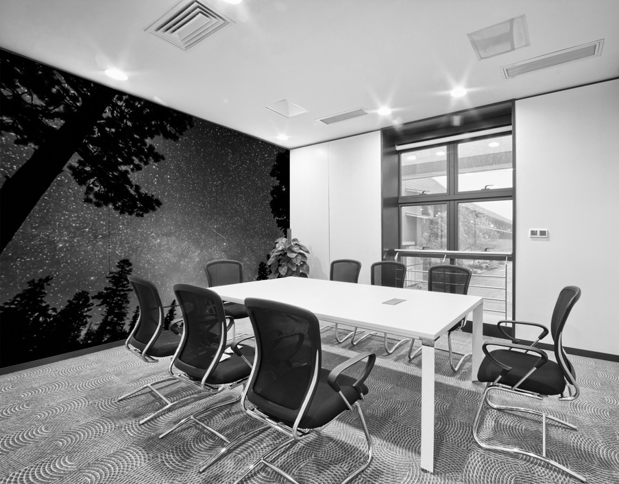 Dark Stellar Universe Deep Into The Night Wall Printing