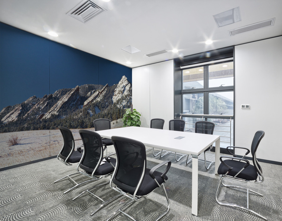 Flatiron Snow Dusted Boulder CO Panoramic  Wall Printing