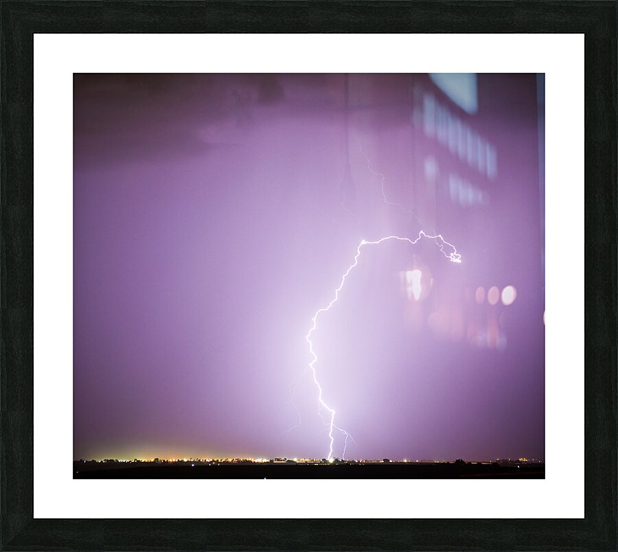 Nature Showing Face Picture Frame print