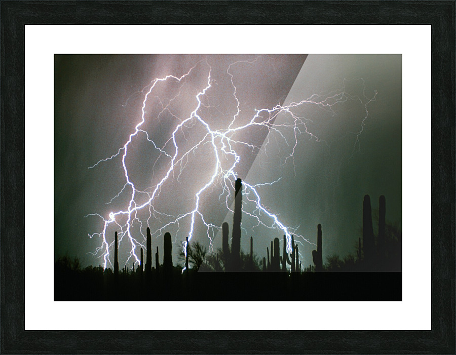 Striking Desert Picture Frame print