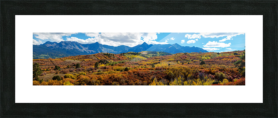 Telluride Panorama 11  Framed Print Print