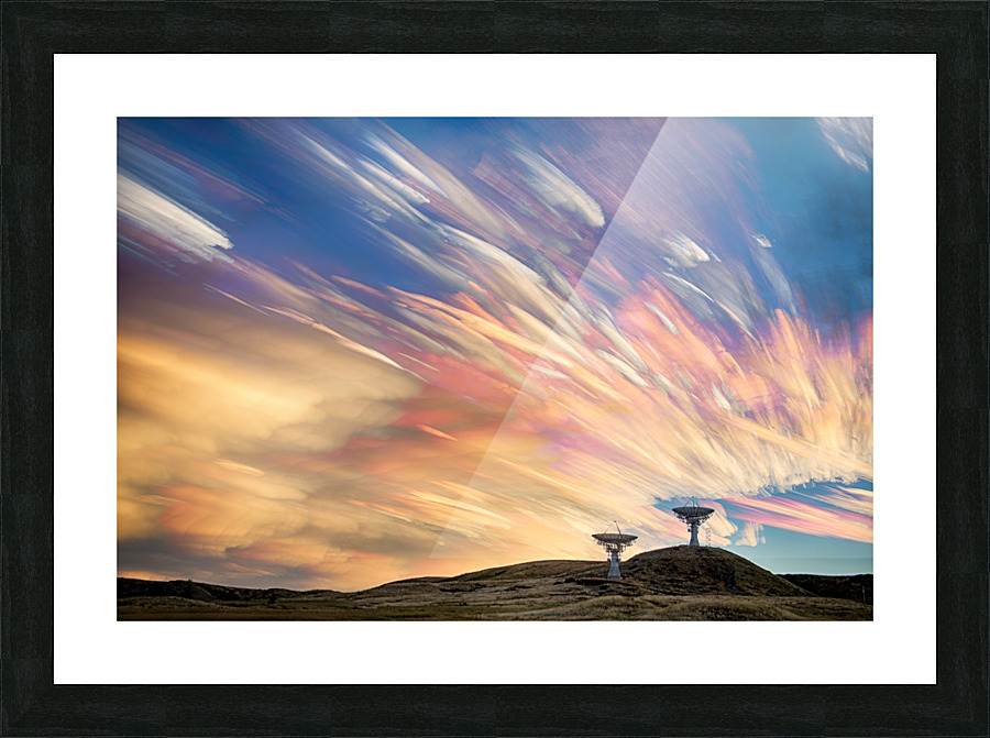 Sunset From Another Planet  Framed Print Print