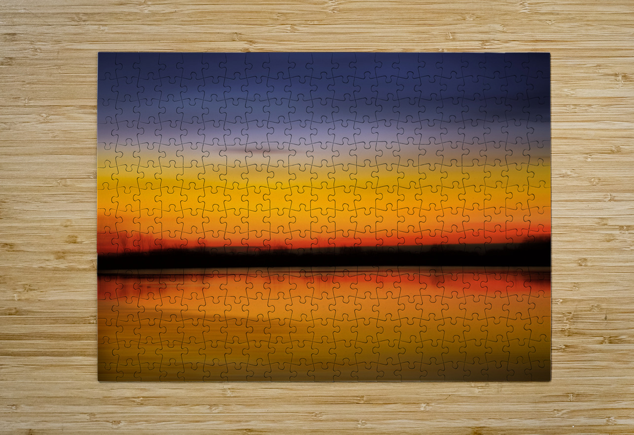 Lake Color Abstract Bo Insogna Puzzle printing