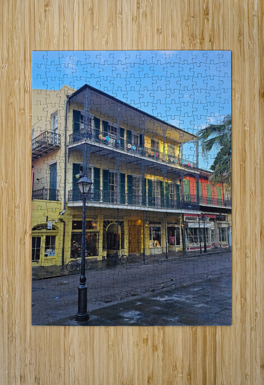 French Quarter Charm New Orleans Architecture Bo Insogna Puzzle printing