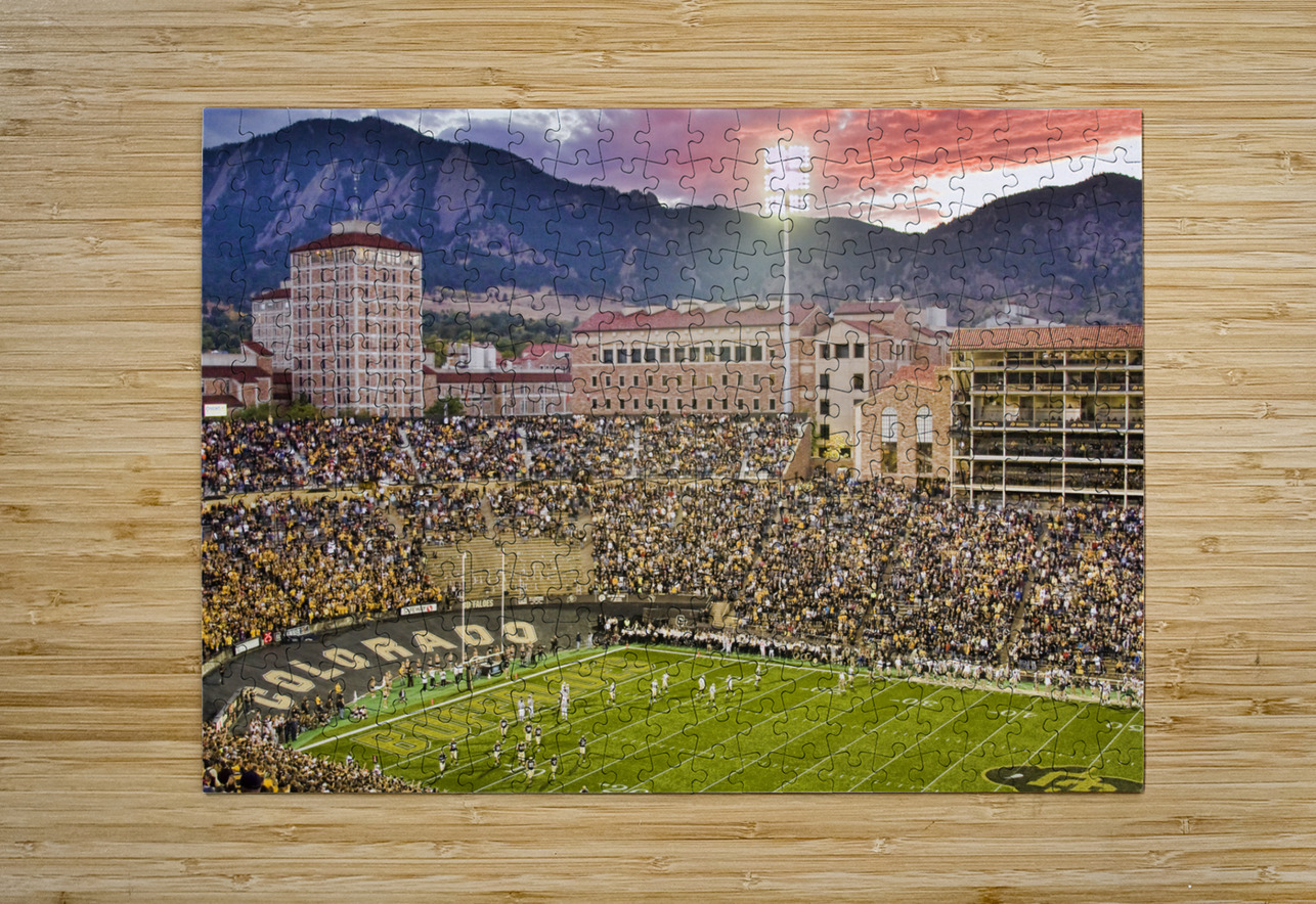 University of Colorado Boulder Go Buffs Bo Insogna Puzzle printing