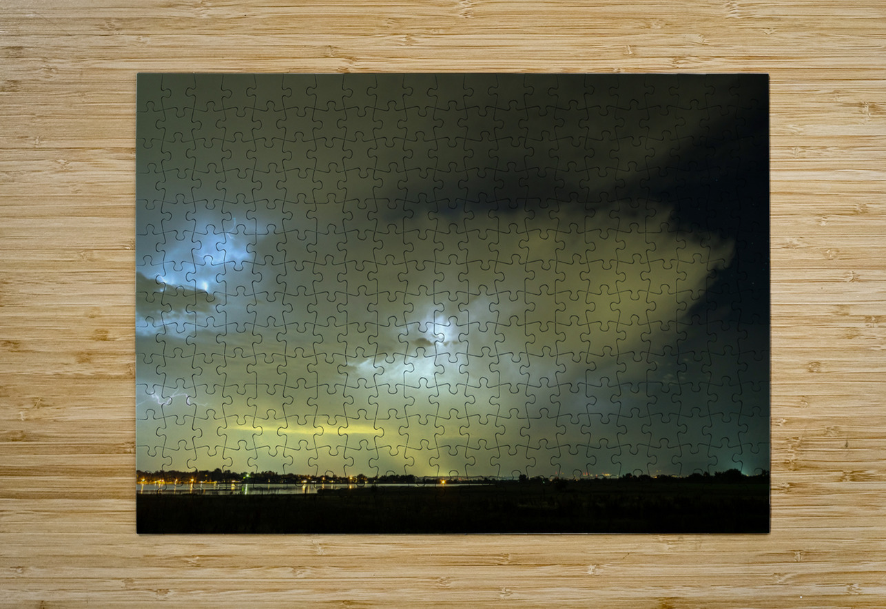 Angry Thunderstorm Skies Bo Insogna Puzzle printing