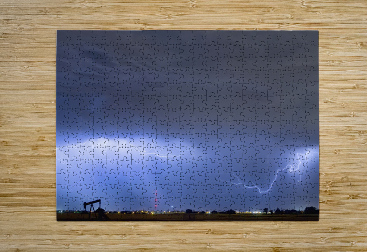 Michelangelo Lightning Strikes Oil Bo Insogna Puzzle printing