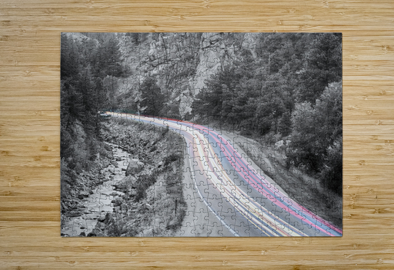 Boulder Canyon Drive and Selective Colorado Commute  Bo Insogna Puzzle printing