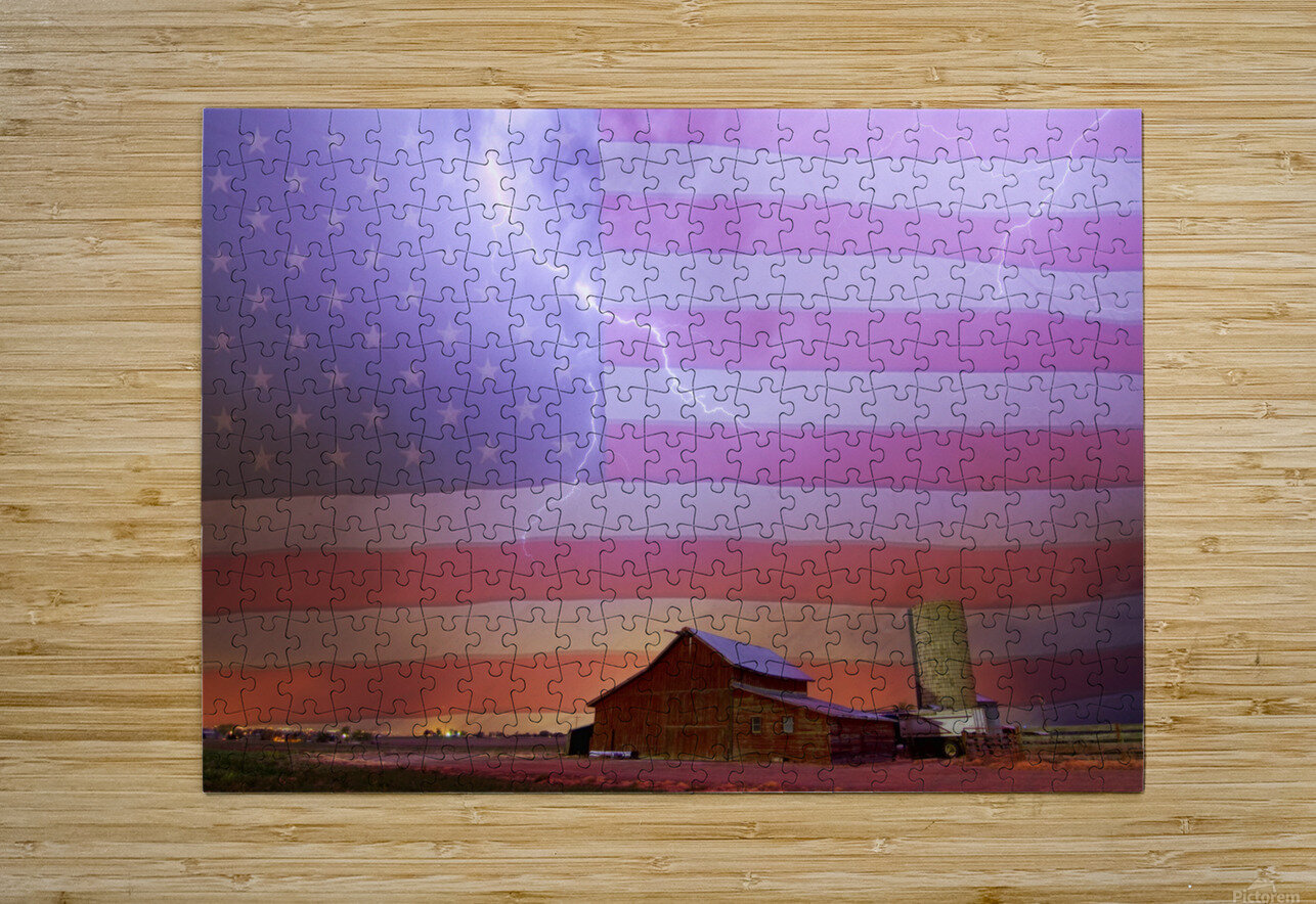 American Country Storm Bo Insogna Puzzle printing