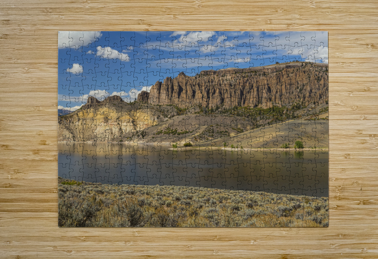 Blue Mesa Dillon Pinnacles  HD Metal print with Floating Frame on Back