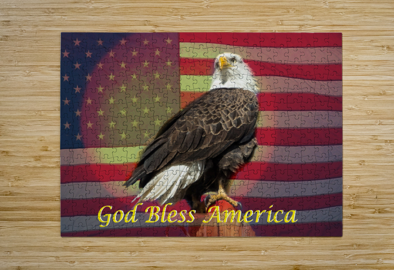 God Bless America Bo Insogna Puzzle printing