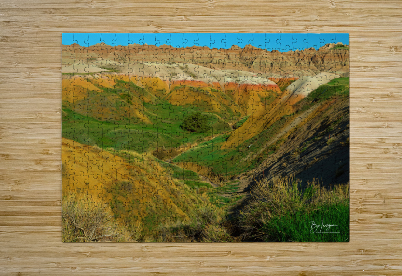 Enchanting Colors of the South Dakota Badlands Bo Insogna Puzzle printing