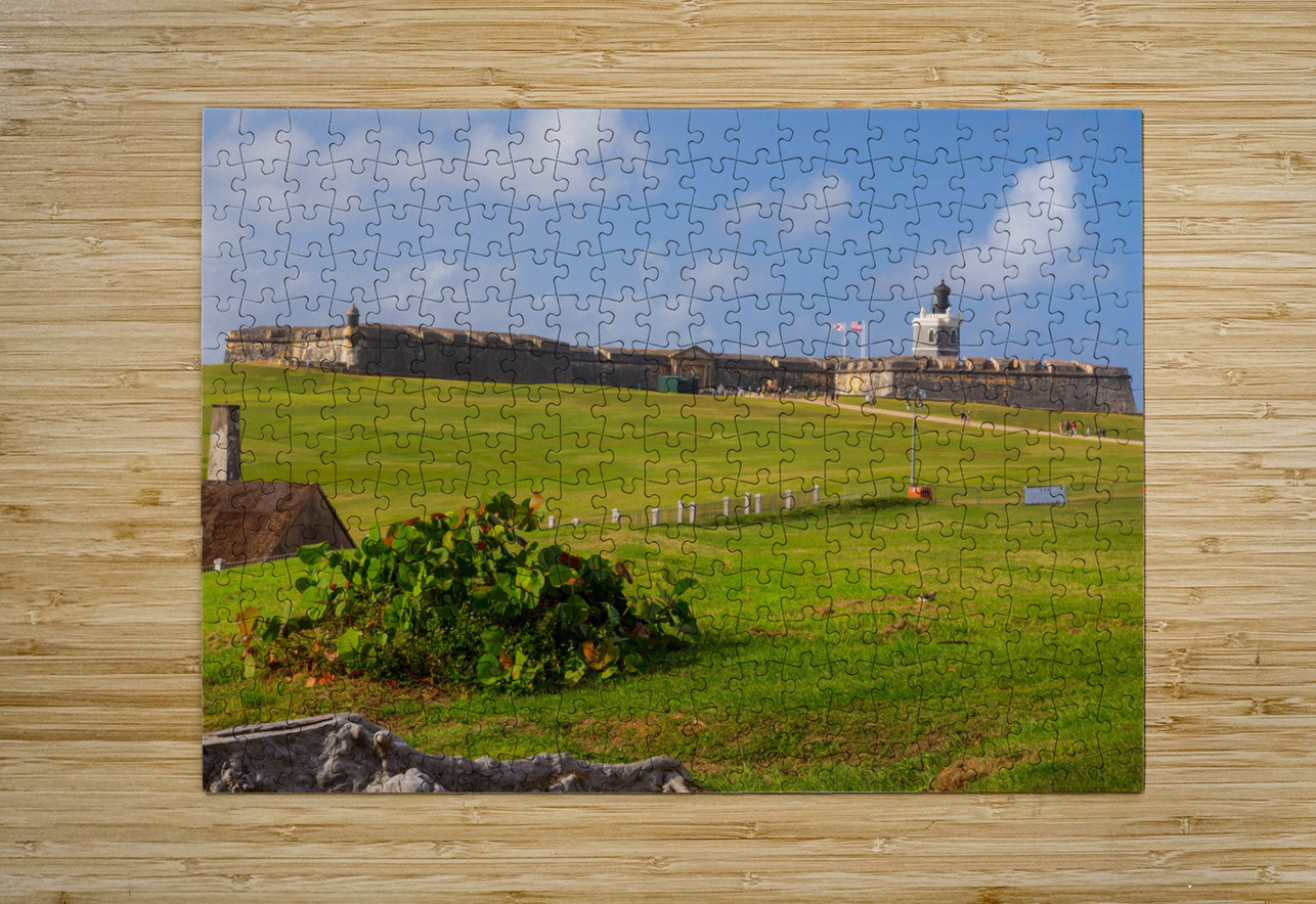 Castillo San Felipe del Morro in Old San Juan Bo Insogna Puzzle printing