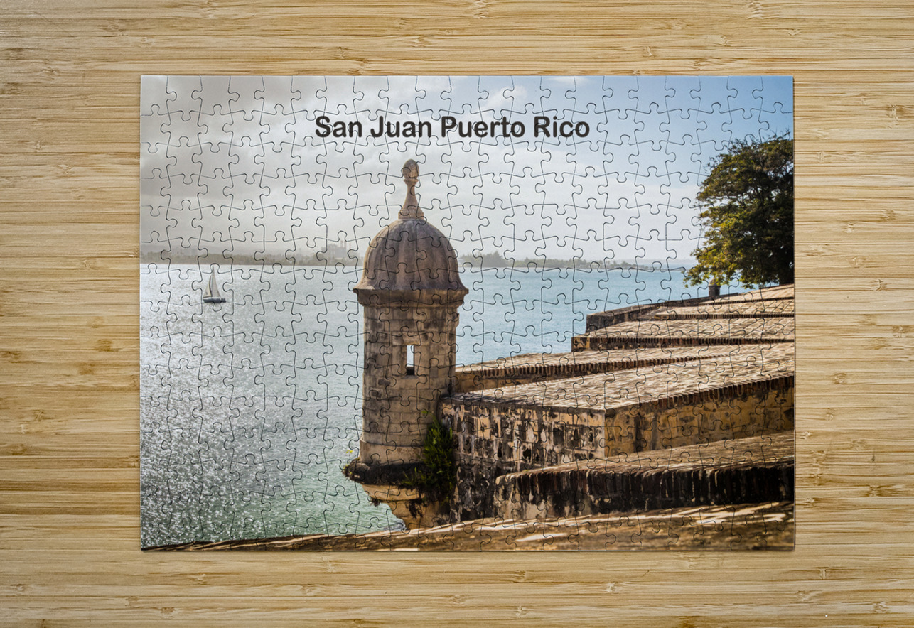 San Juan Puerto Rico Poster Postcard Bo Insogna Puzzle printing