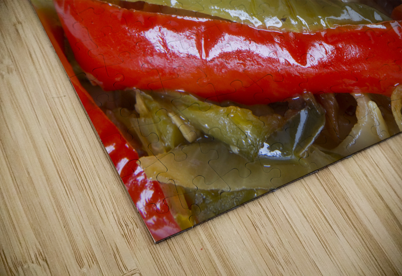 Sausage Peppers and Onions Bo Insogna Puzzle