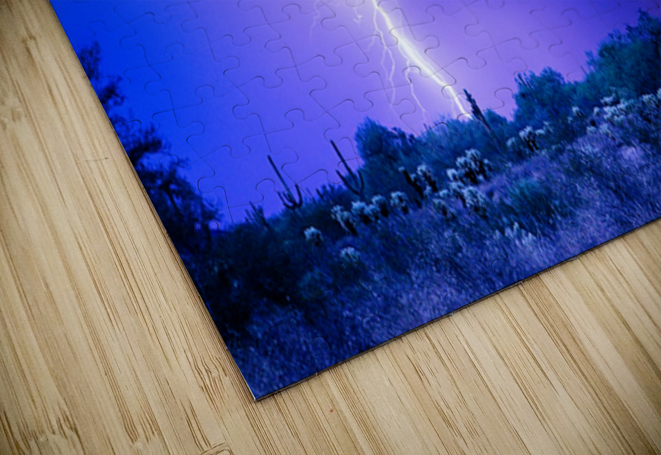 Arizona Blue Hour Desert Storm Bo Insogna Puzzle