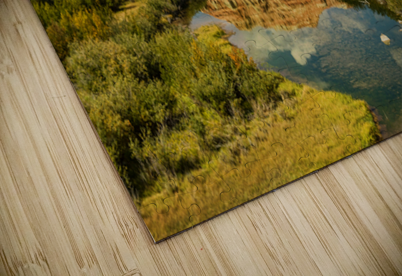 Red Rock Majesty Wind River Reflection Bo Insogna Puzzle