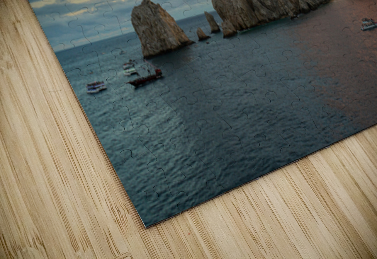 Sunset Light Over Lands End Cabo San Lucas Mexico Bo Insogna Puzzle