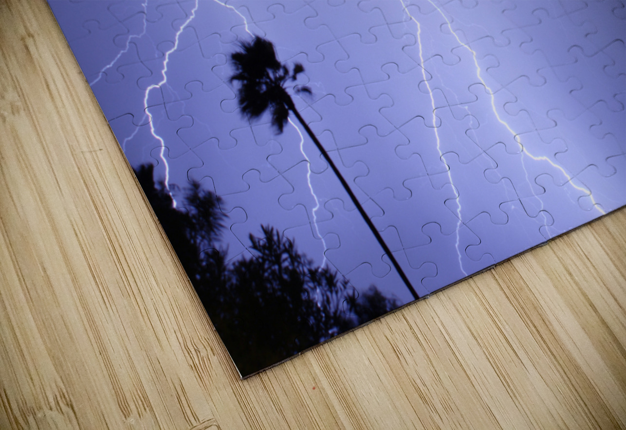 Tropical Storm HD Sublimation Metal print