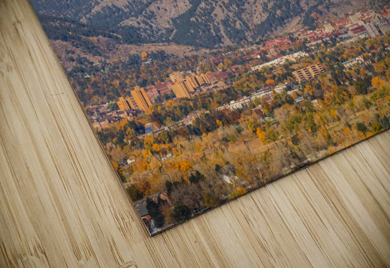 University of Colorado Boulder Autumn West View Bo Insogna Puzzle