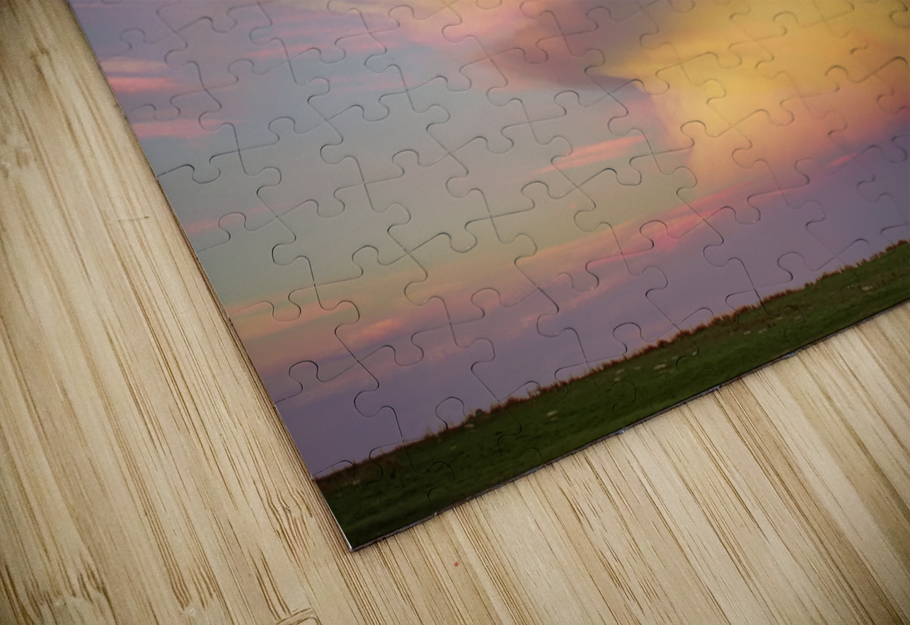 Pastel Painted Big Country Sky Bo Insogna Puzzle