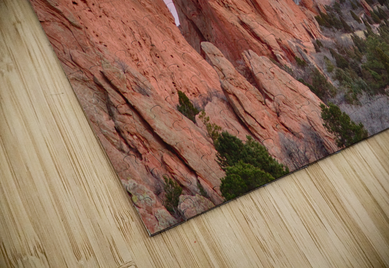 Colorado Garden of the Gods Sunset View 1 HD Sublimation Metal print