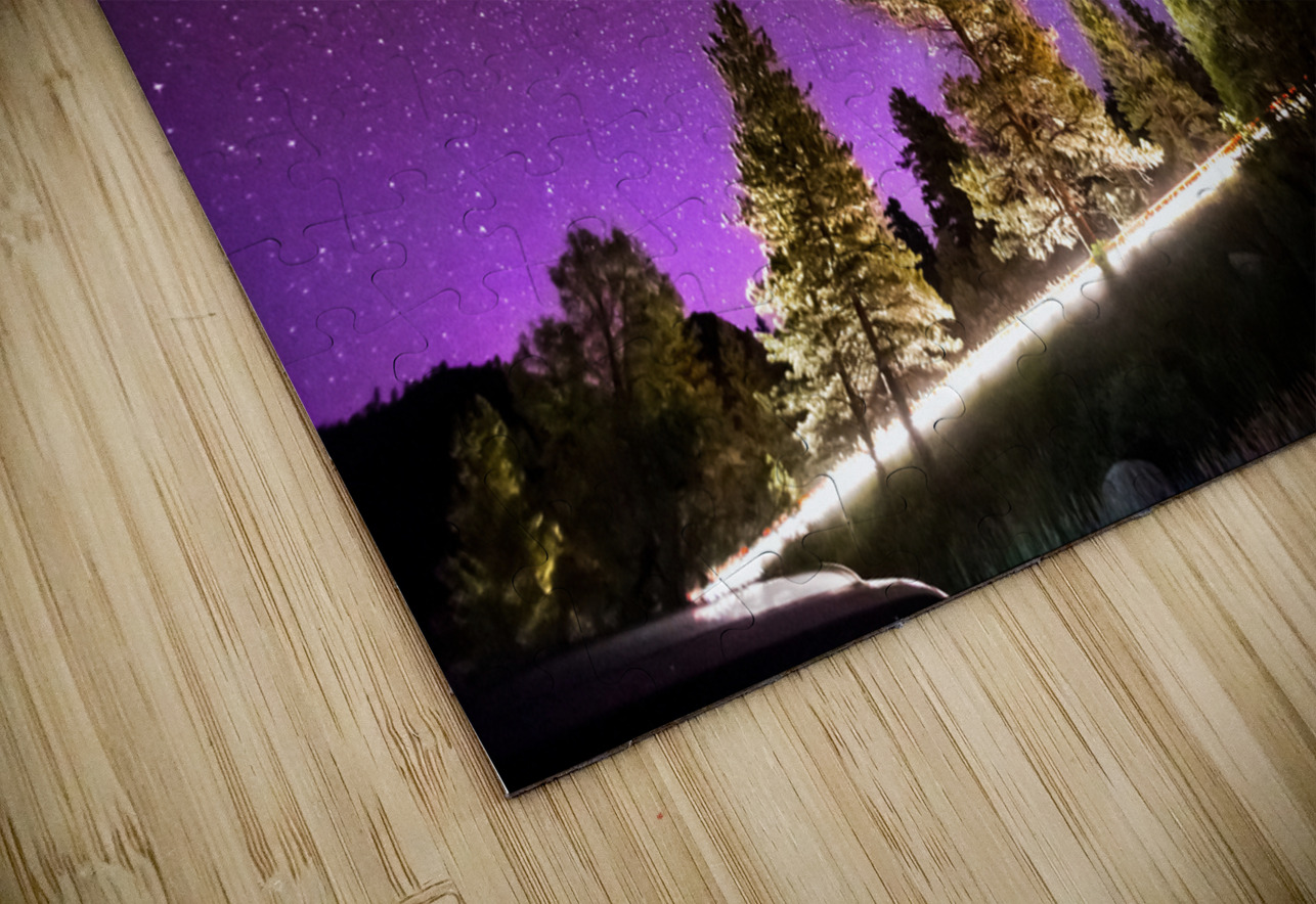 Starry Night Sky Astrophotography Colorado Rocky Mountains Bo Insogna Puzzle