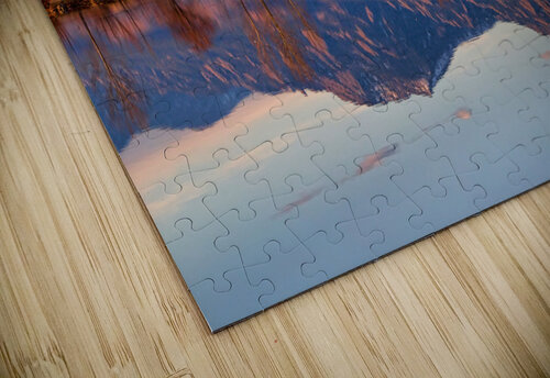 Flatirons Sunrise Reflections Light Panorama Boulder Colorado  Bo Insogna puzzle