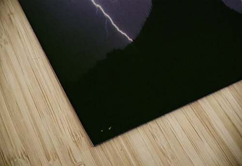 Pinnacle Peak Lightning Bolt Surrounded Bo Insogna puzzle