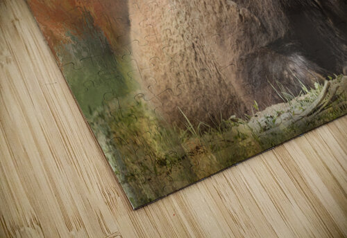 Colorful Bison jigsaw puzzle
