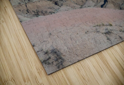 Contrasting Colors and Textures in the Badlands of South Dakota Bo Insogna puzzle