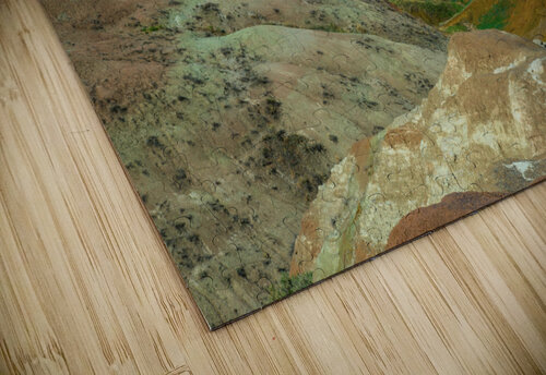 Vibrant Captivating Nature Landscape of Colorful Badlands Bo Insogna puzzle