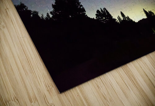 Milky Way and Perseid Meteor Shower in Colorados Poudre Canyon Bo Insogna puzzle