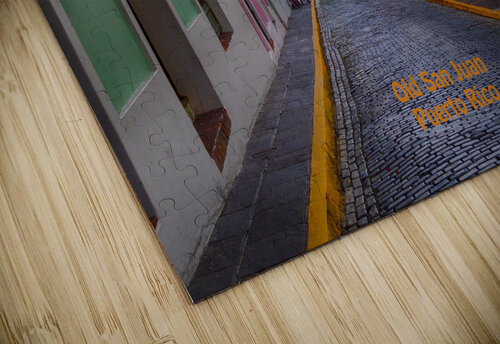 Vibrant Essence of Old San Juan Puerto Rico Poster Bo Insogna puzzle
