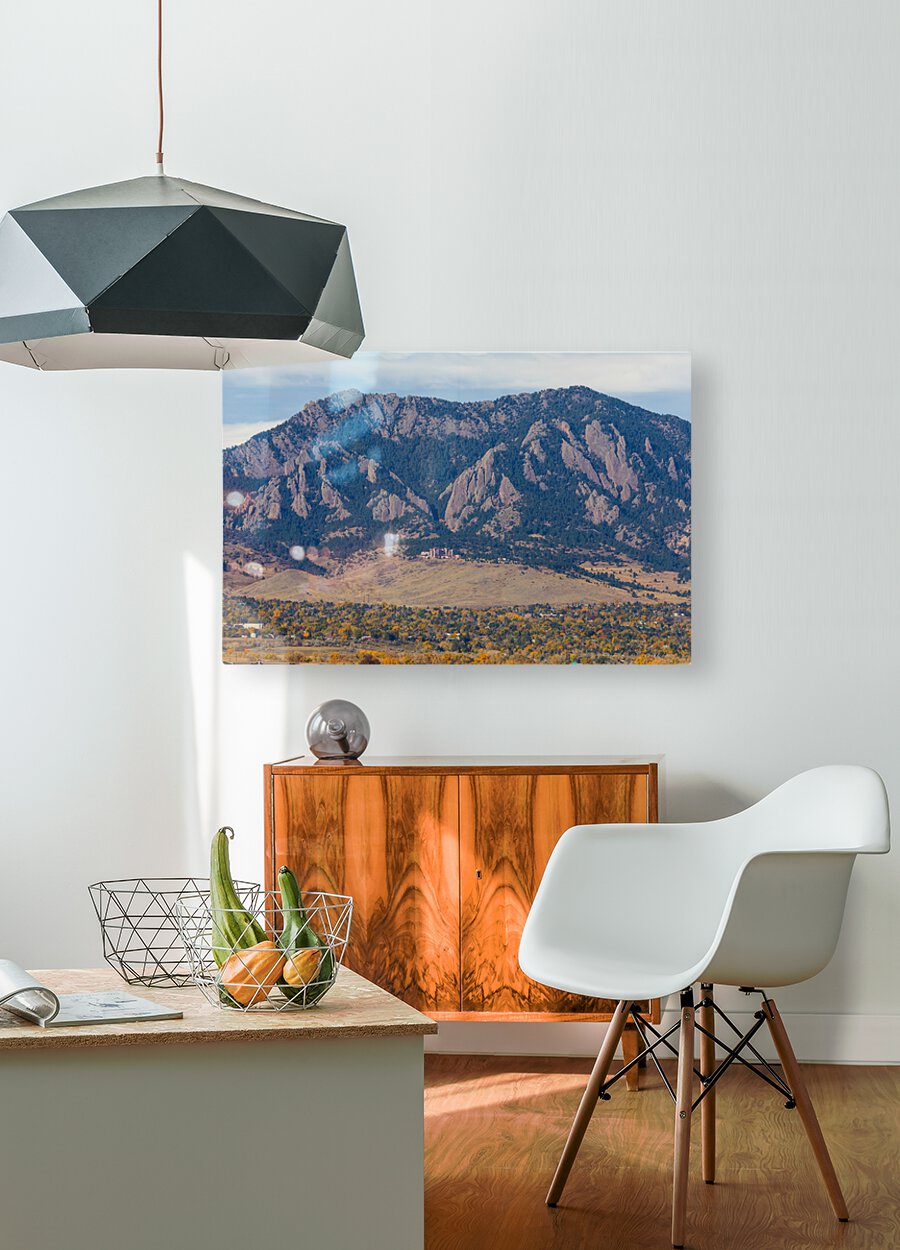 NCAR Boulder Colorado  HD Metal print with Floating Frame on Back