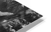 Colorado Ouzel Falls Black White HD Metal print