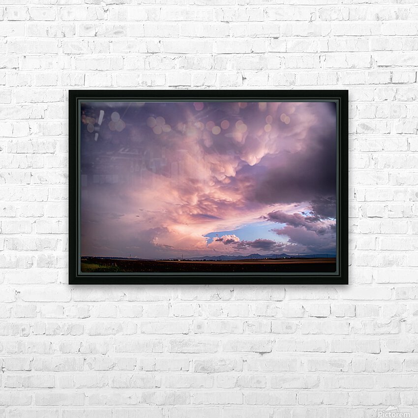 Mammatus Over Boulder Colorado HD Sublimation Metal print with Decorating Float Frame (BOX)