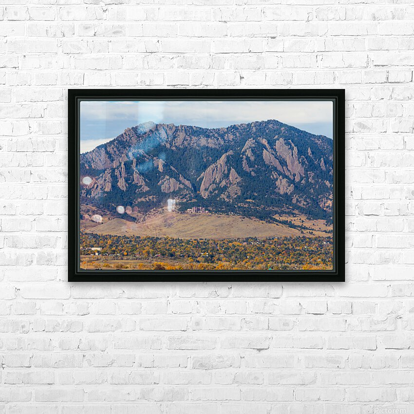 NCAR Boulder Colorado HD Sublimation Metal print with Decorating Float Frame (BOX)