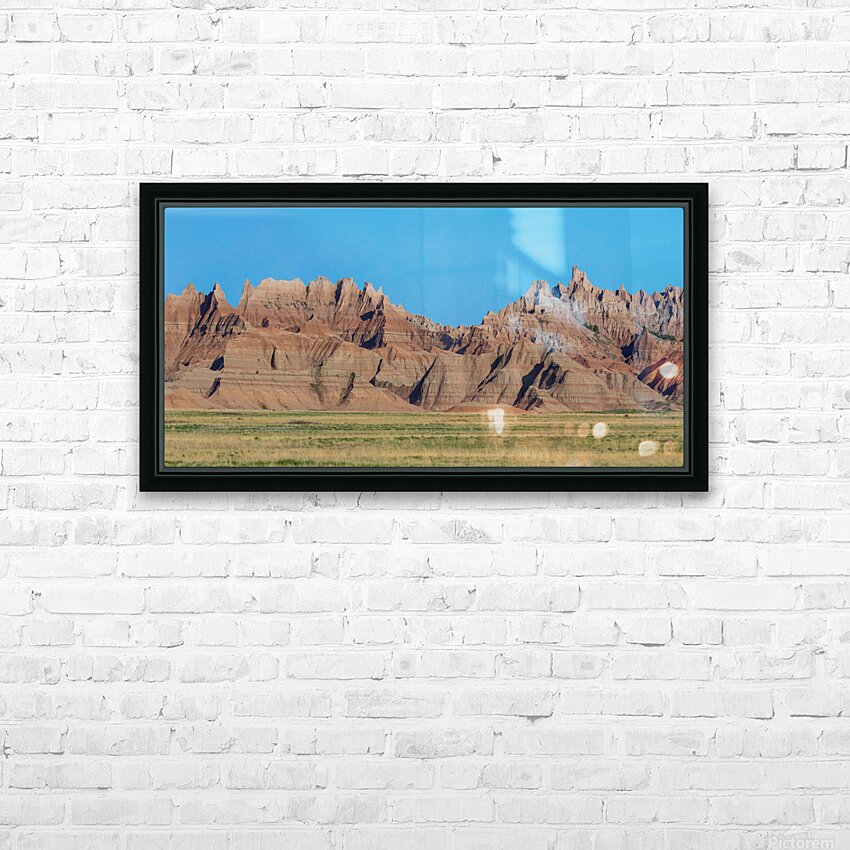 Breathtaking Panoramic Views - Badlands National Park from Conat HD Sublimation Metal print with Decorating Float Frame (BOX)