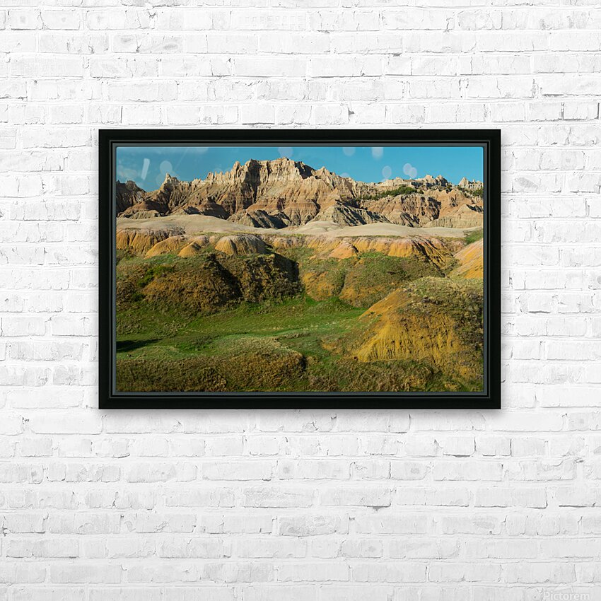 Colors Unveiled Exploring the Vibrant Landscape of South Dakota HD Sublimation Metal print with Decorating Float Frame (BOX)
