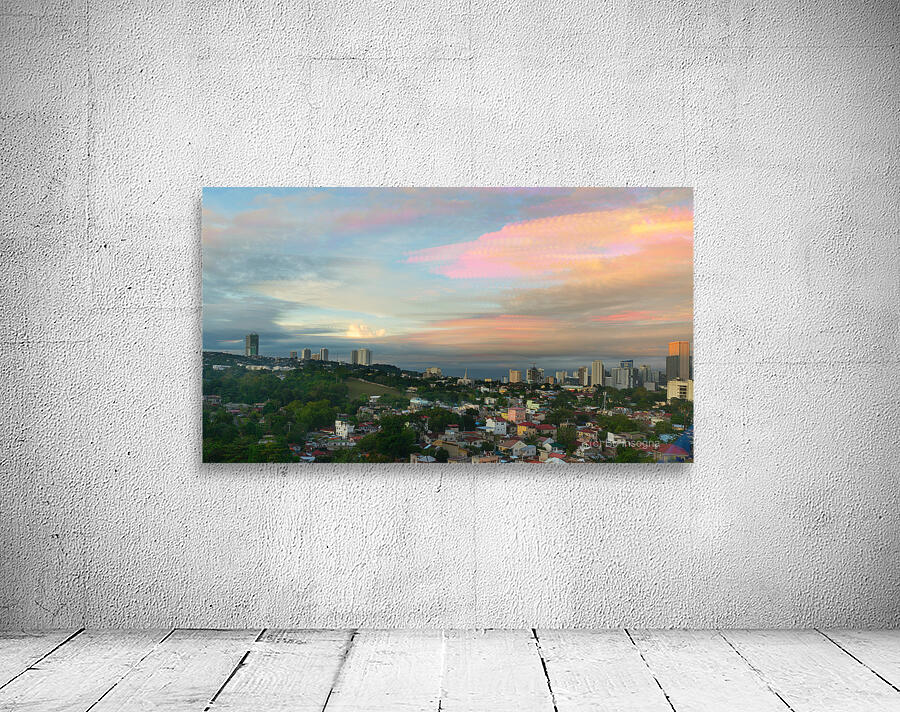 Lahug   Cebu City Sunset: A 41 Image Timed Stack Masterpiece Wall Preview