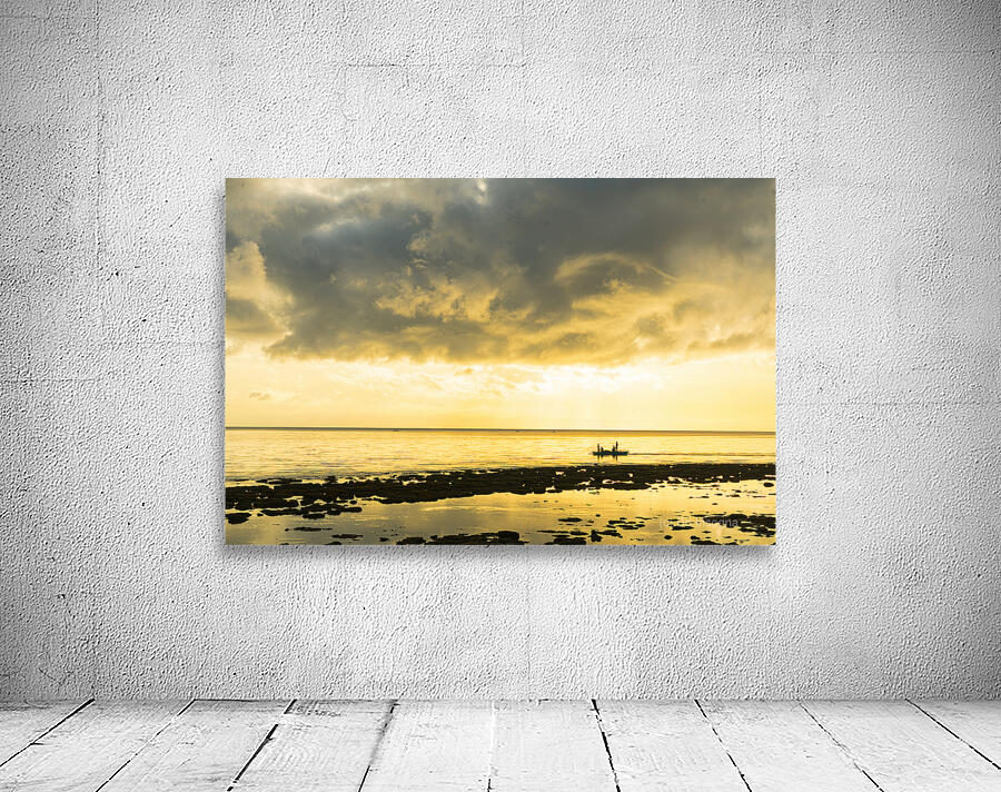 Golden Horizons Drift with the Tide Wall Preview