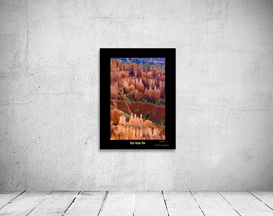 Bryce Canyon Utah Hoodoos Glowing in Desert Light Wall Preview