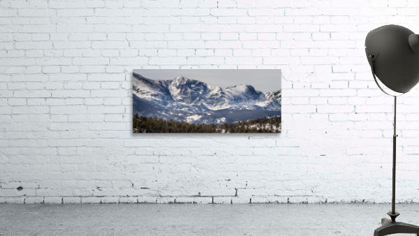 Ypsilon Mountain Fairchild Mountain Panorama by Bo Insogna