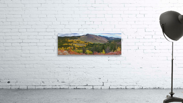 Peak to Peak Autumn Panorama  Wall Preview